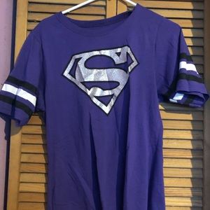 Purple Supergirl T-shirt